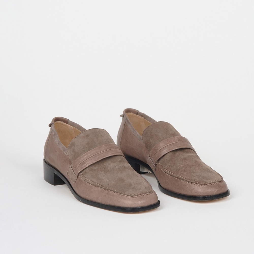 Jamie Haller The Mod Loafer in Taupe